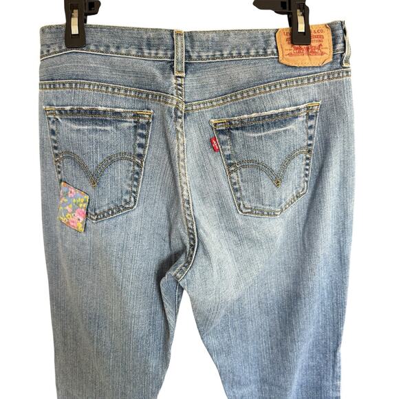 Vtg 2005 Levis 515 Bootcut Jeans Women's 10 Bohemian hippie Boho - Picture 6 of 12